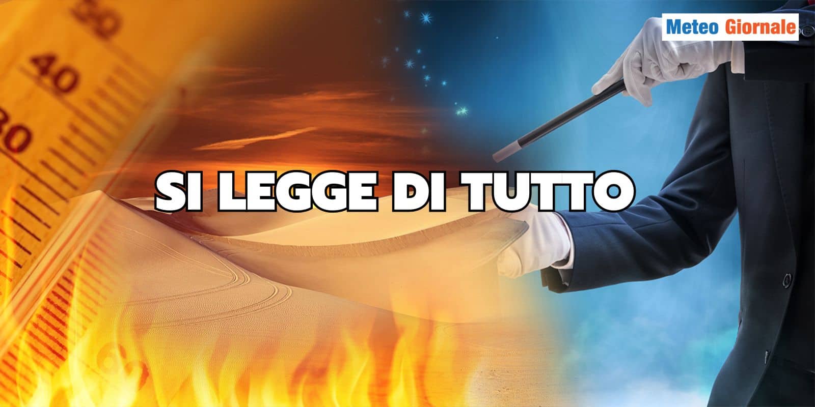 Difficile accettare la realtà Meteo di AGOSTO. Si nega l’evidenza