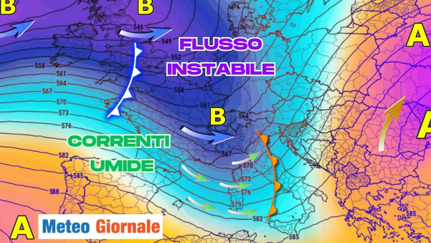 Ultimo weekend di Agosto: evoluzione a sorpresa. I dettagli