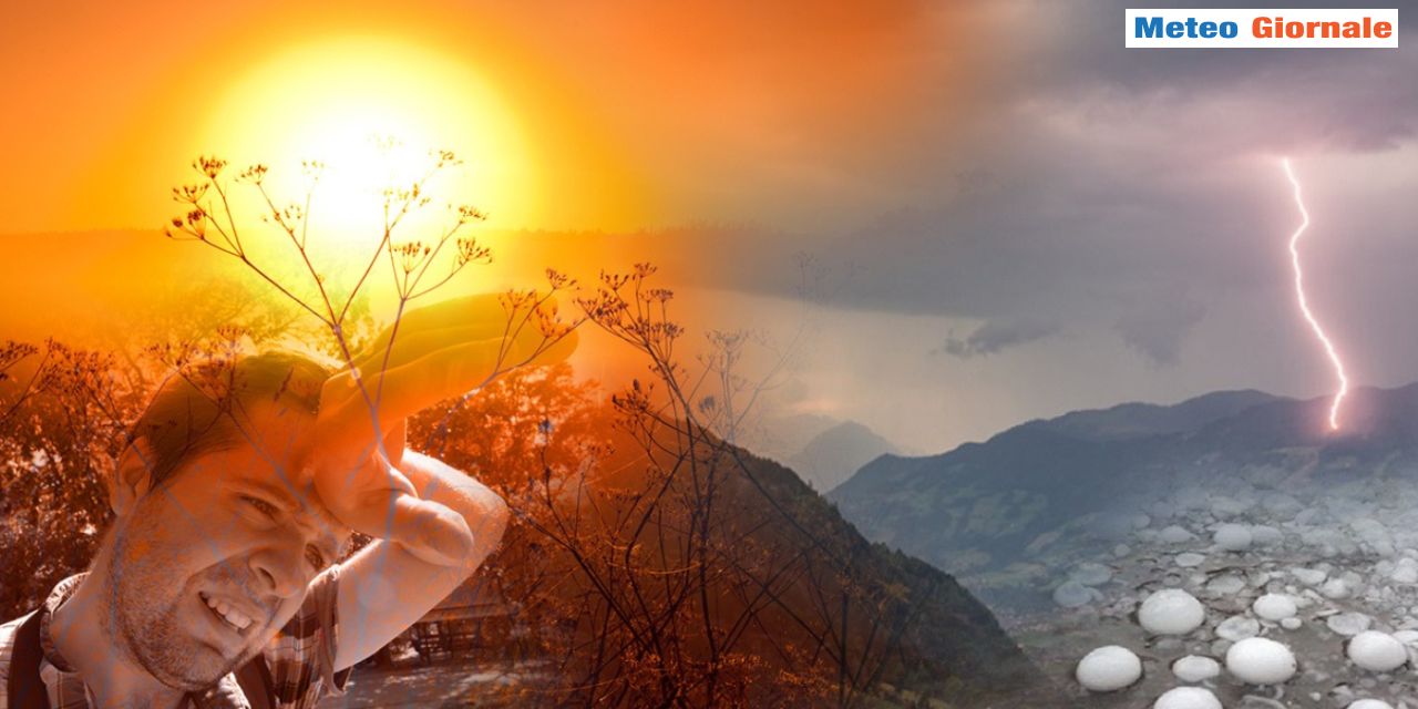 Non solo anticiclone e caldo, ma anche qualche temporale