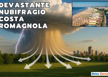 Donwburst, il vento del temporale che può toccare anche oltre i 150 km orari
