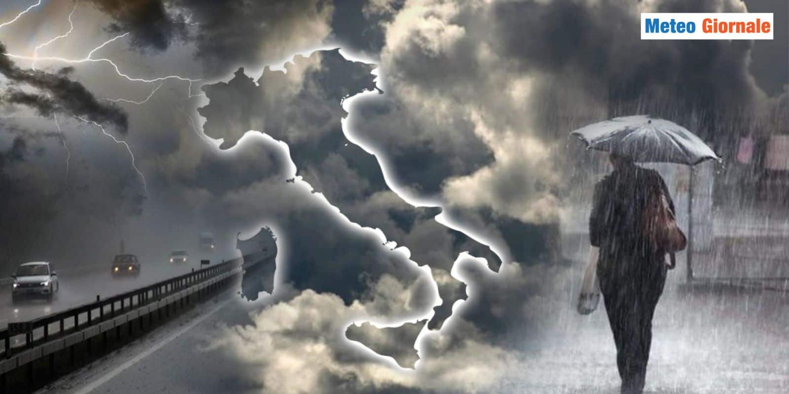 Rischio Meteo violento: NUBIFRAGI alle porte, ecco su quali regioni