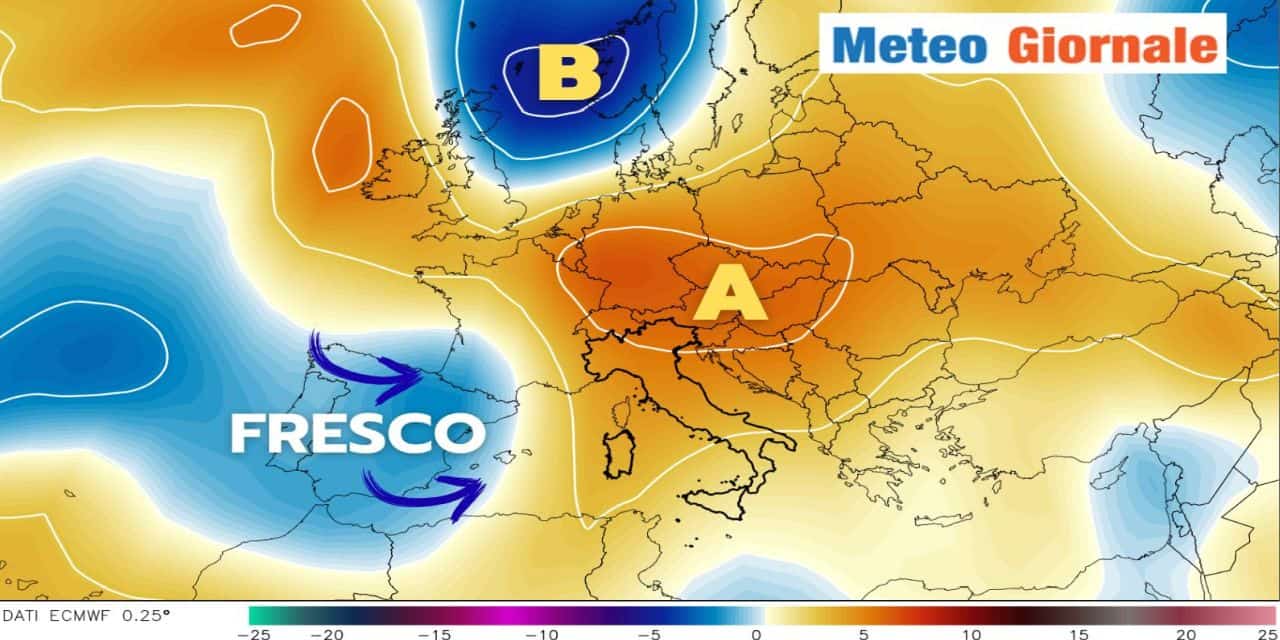 Meteo: vediamo il primo fresco, cambio di passo repentino e fine Estate