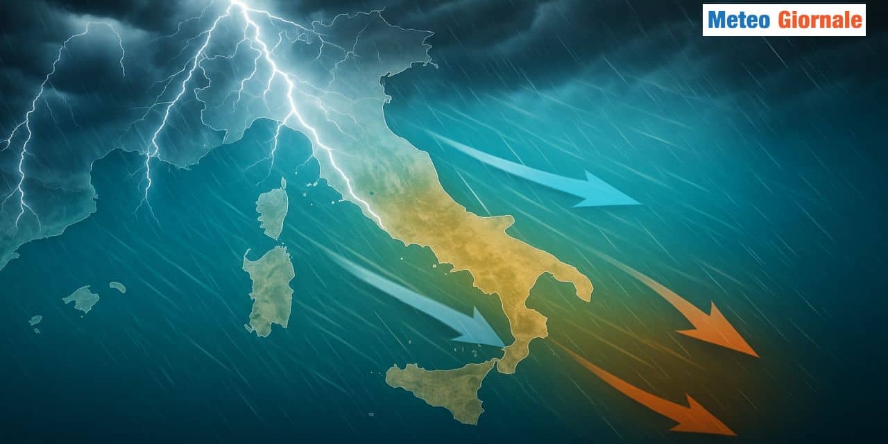 Meteo: il momento è arrivato, prima imminente mazzata all’Estate