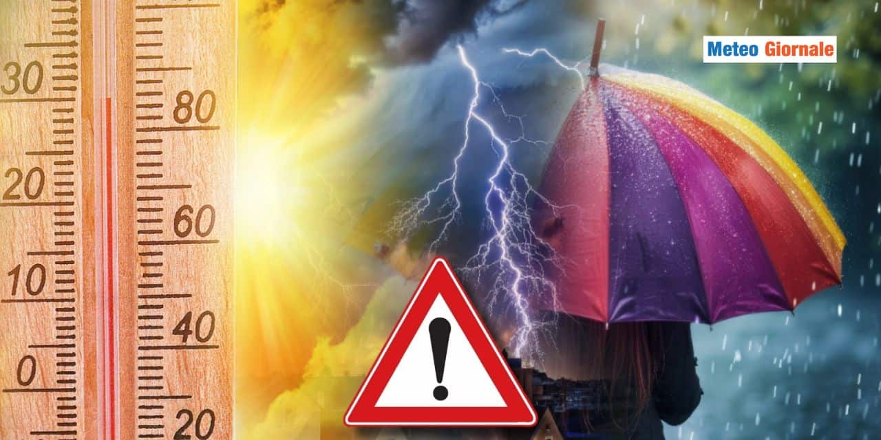 Roma e Lazio, meteo severo con forti temporali in settimana