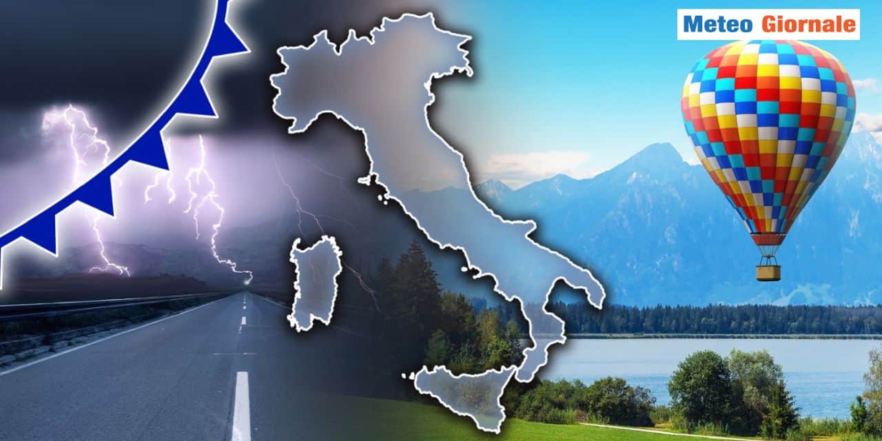 Meteo: ancora una sfilza di perturbazioni, Settembre parte male