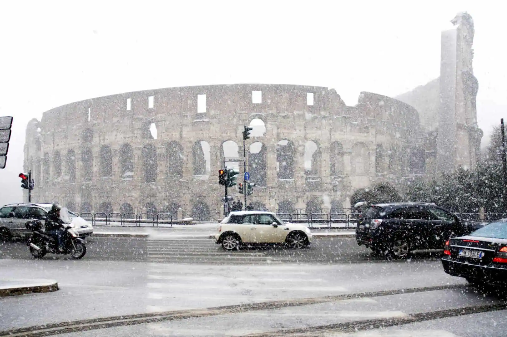 Neve a Roma