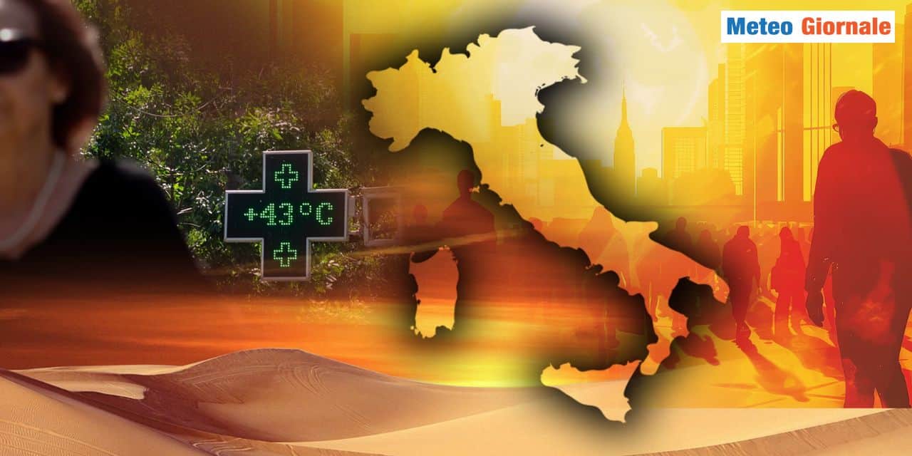 Meteo: settimana di Ferragosto rovente, oltre 40 gradi in queste città