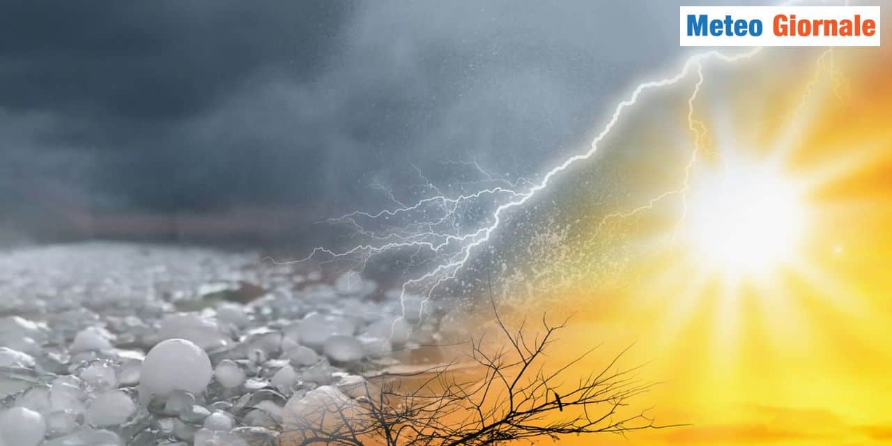 Meteo: non solo caldo africano, ma anche temporali e grandine in arrivo