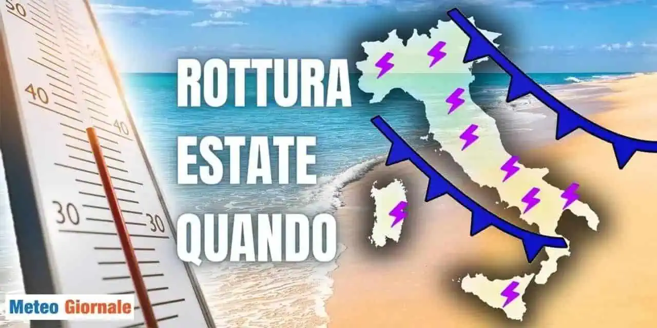 Assedio di temporali sull'Italia, ma la rottura estiva non è ancora definita