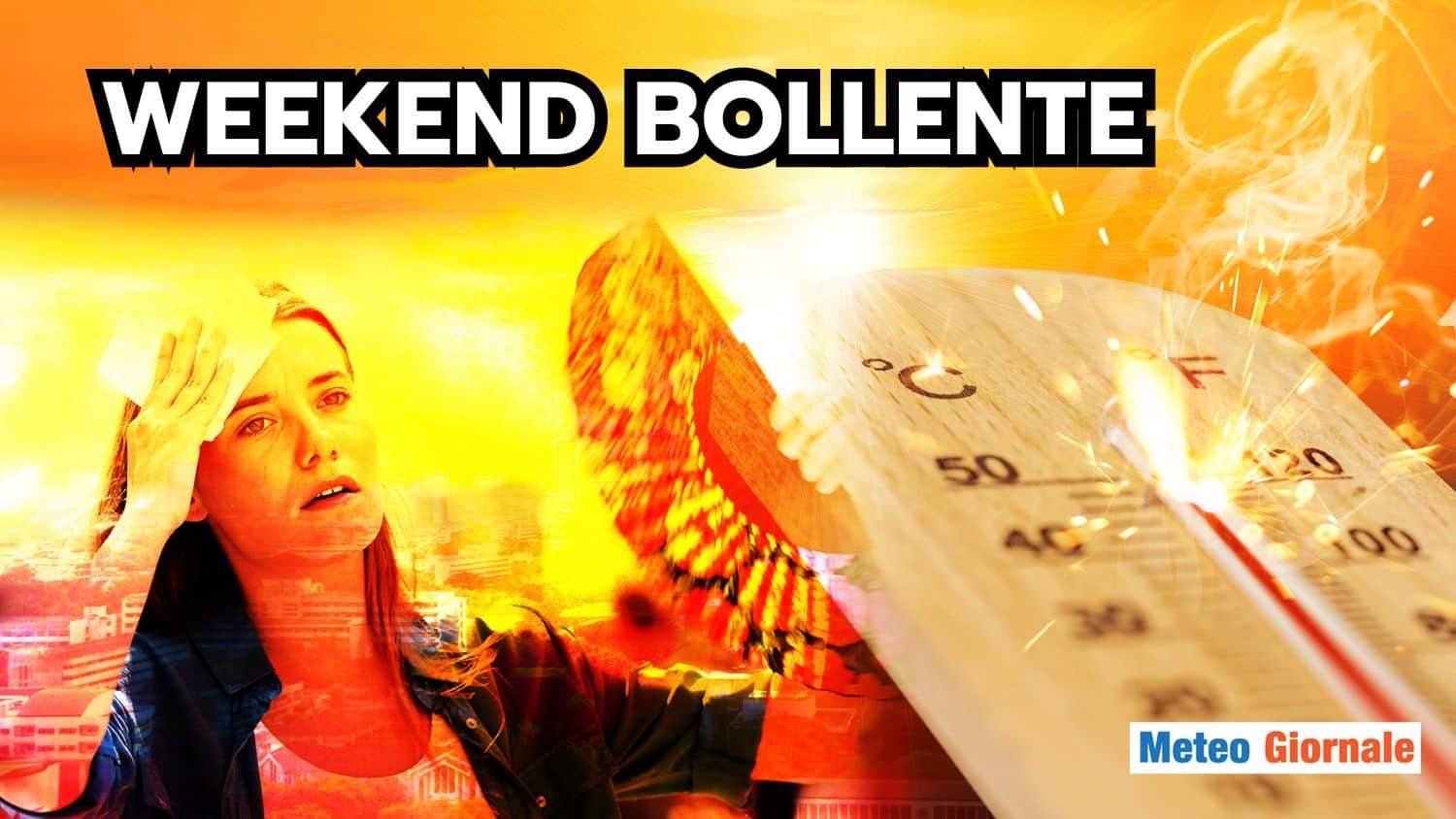 Inizia la QUARTA ondata di CALDO: punte fino a 40°C nel weekend