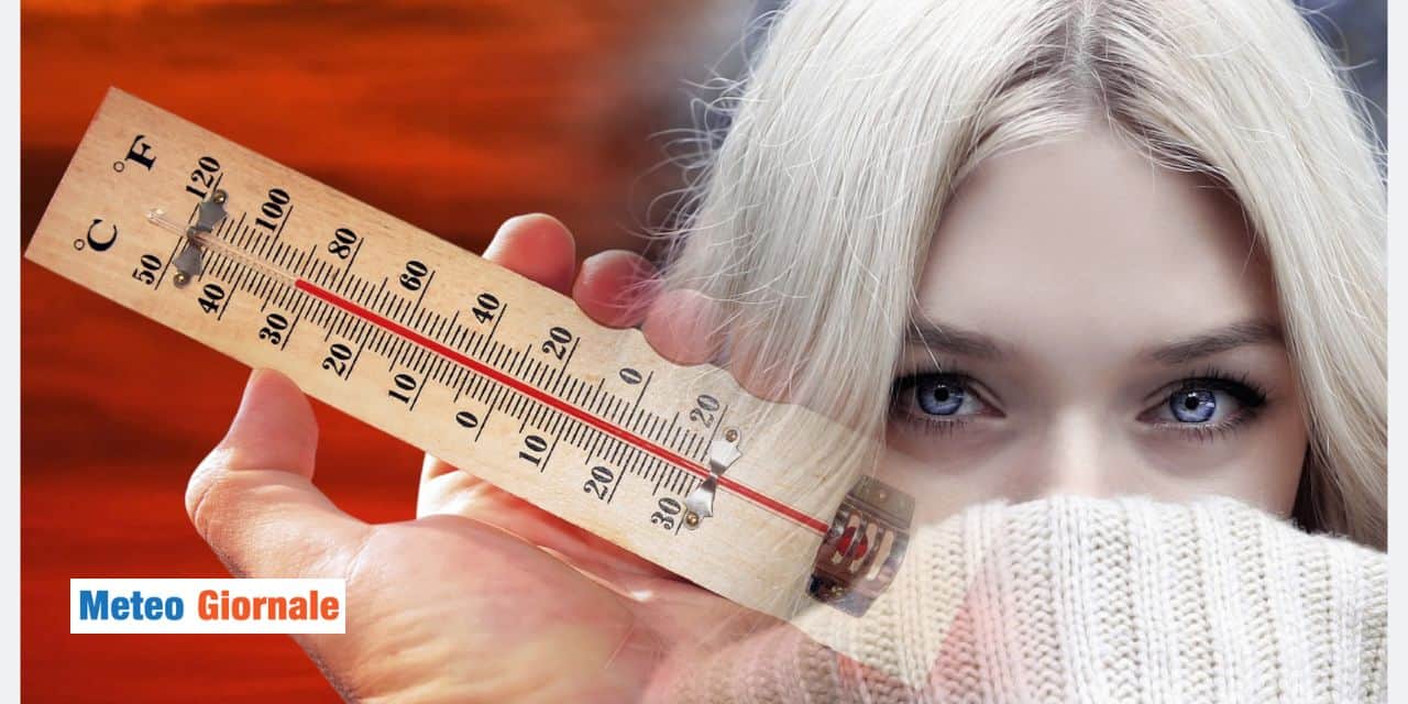 Mercoledì 24 arriva il FREDDO: il grafico lascia senza parole