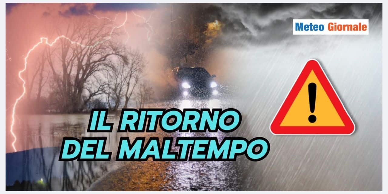 Ritorno delle piogge: tre ipotesi a confronto
