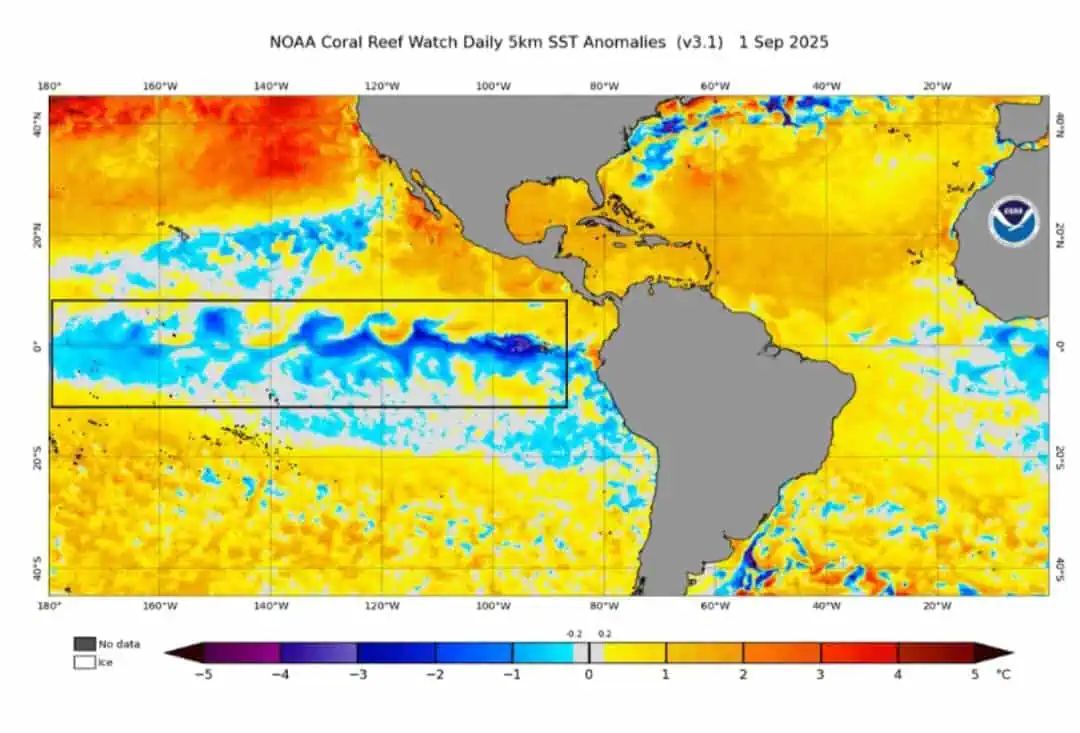 La Niña inverno 2025-2026
