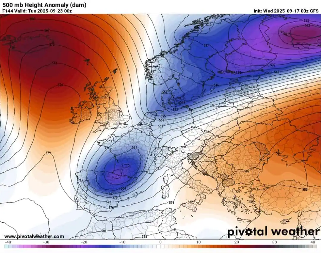 Peggioramento meteo 23 settembre