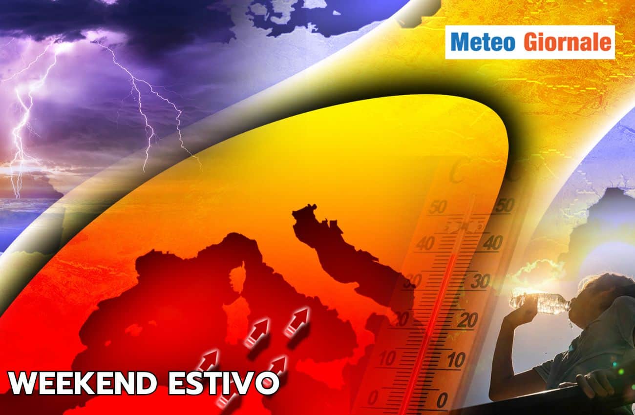 Weekend estivo in Italia, ecco le temperature previste