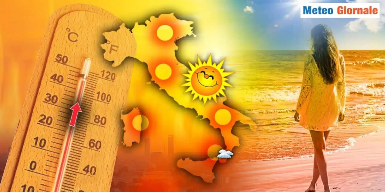 Temperature in aumento