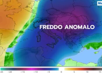 Arriva aria fredda in settimana
