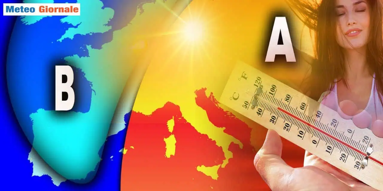 L'anticiclone africano non durerร a lungo