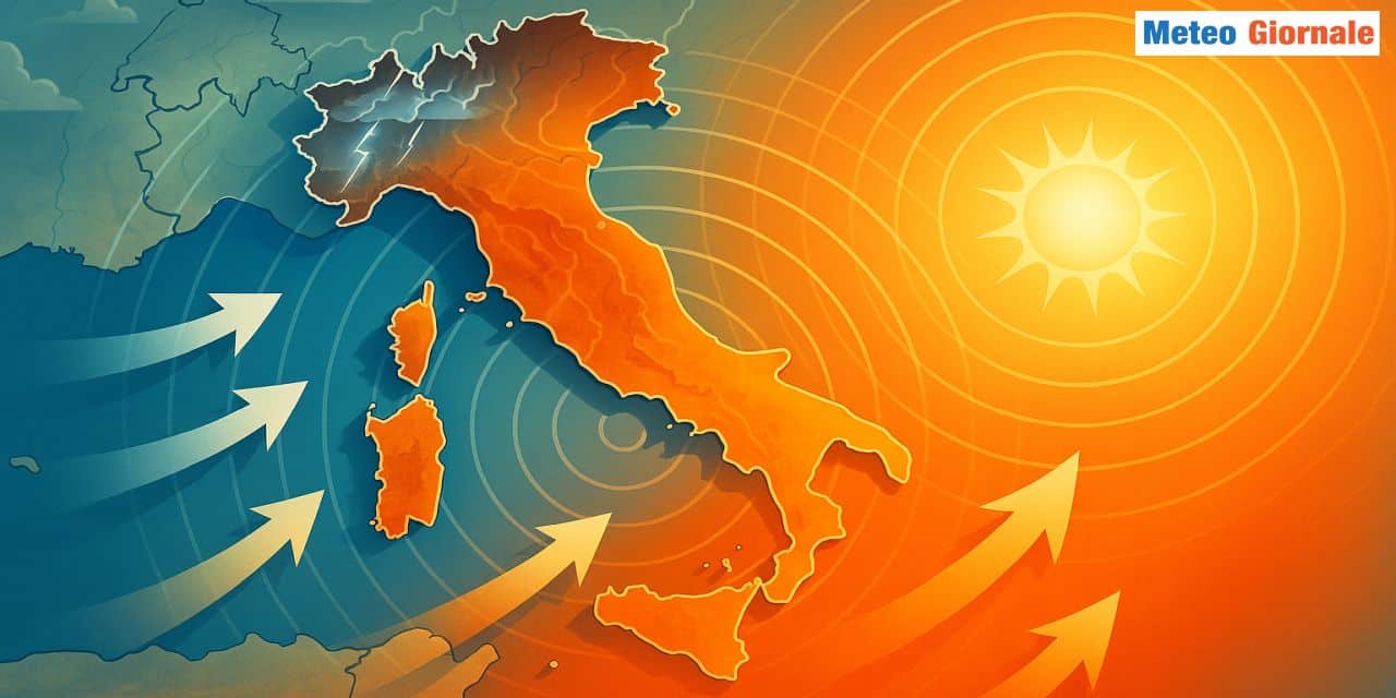 Meteo: capovolgimento in vista e nuovo assalto del caldo, c’è la data