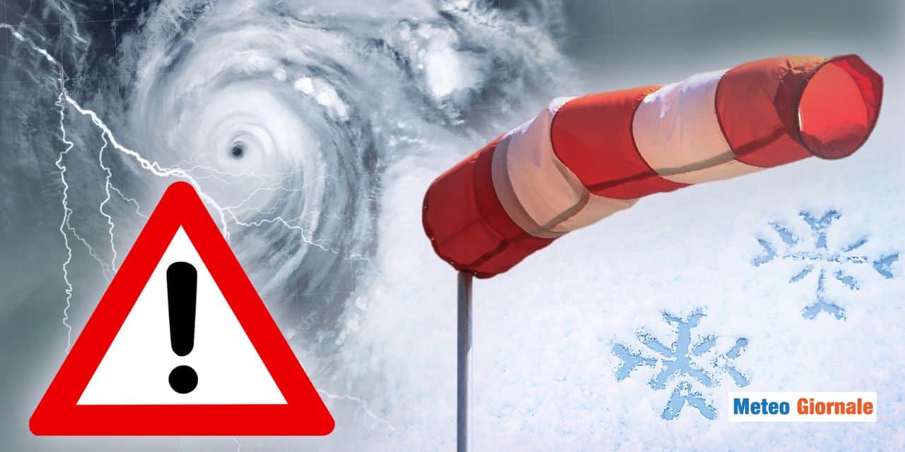 Meteo: ciclone freddo in settimana, tra pioggia e NEVE!