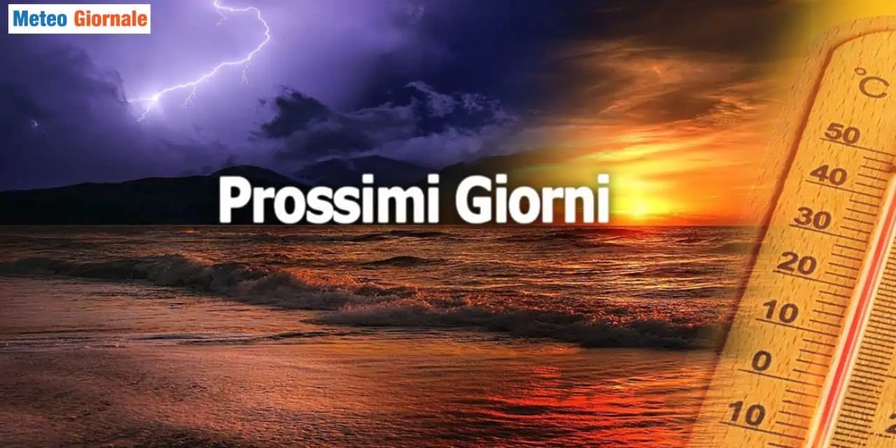 Tornano piogge e temporali