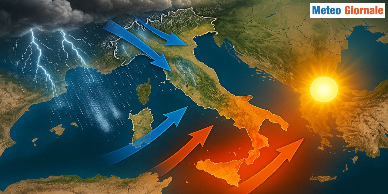 Tra caldo e nuove piogge in arrivo