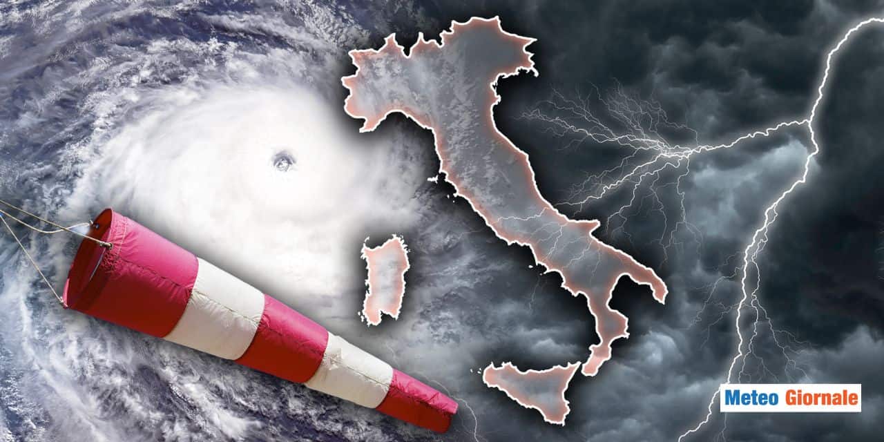 Meteo: primo ciclone dell’Autunno, ecco la sua “pazza” traiettoria