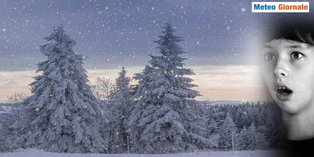Ecco la neve sulle Alpi