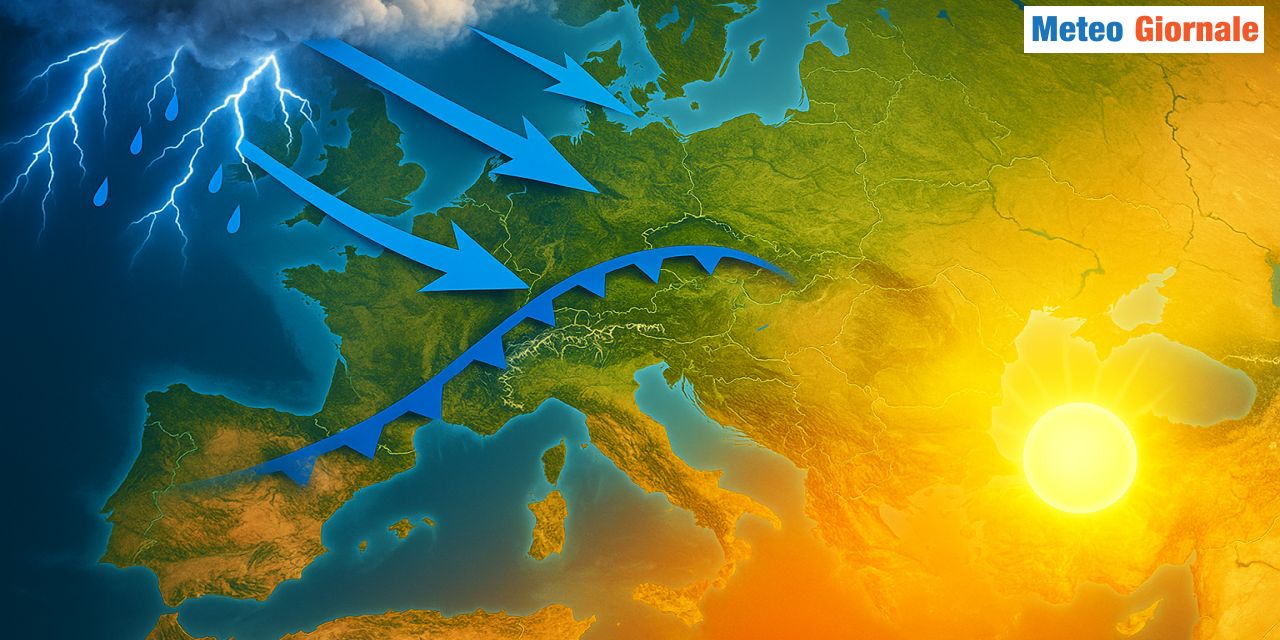 Dopo il caldo, sfuriata del maltempo