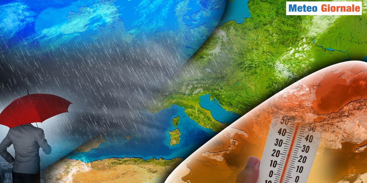 Ombrello a portata di mano specie al Nord