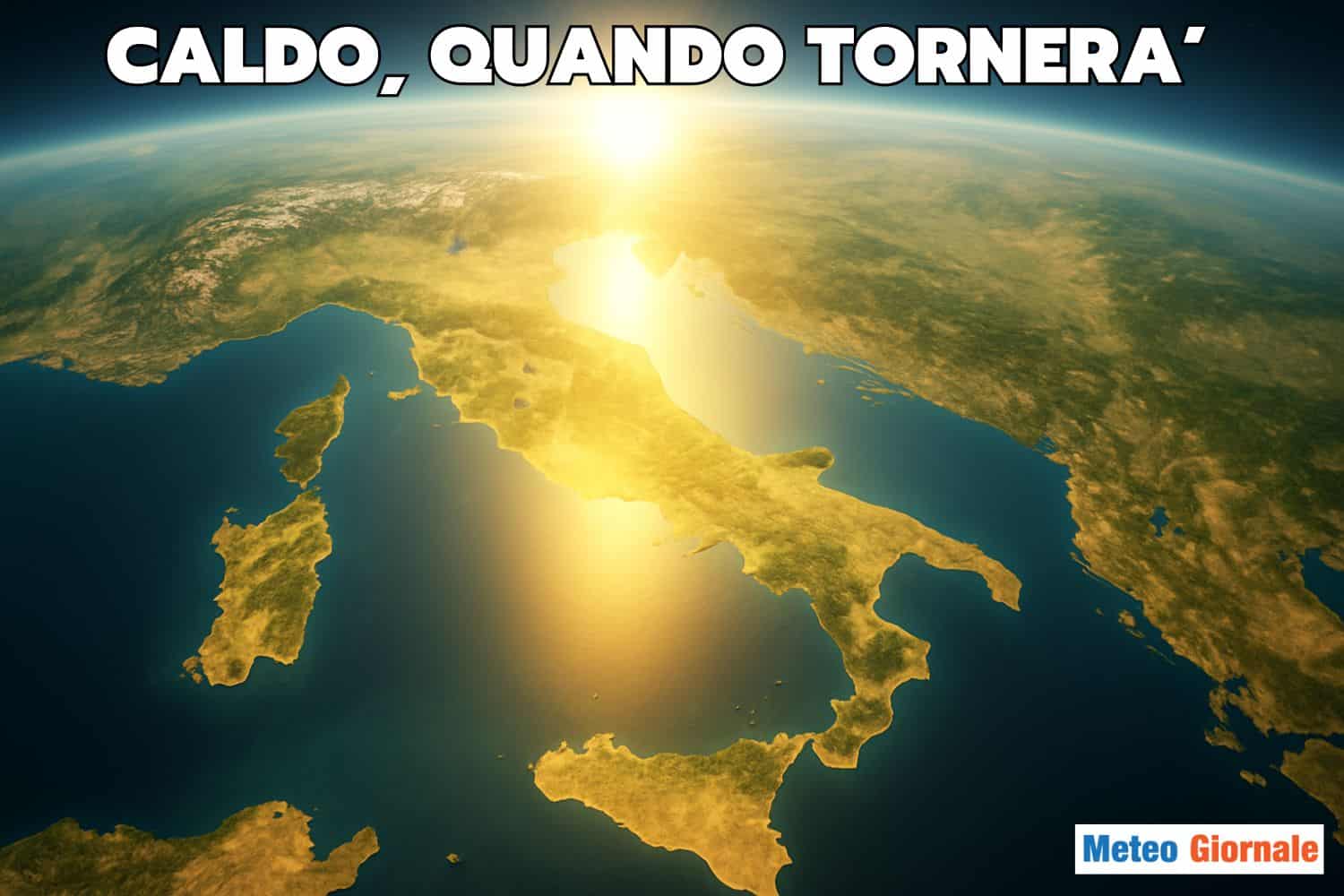 Ottobre infuocato dal ritorno dell’anticiclone africano