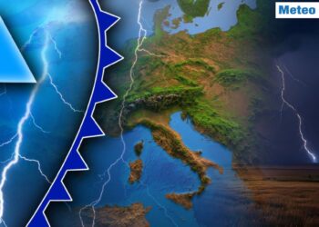 Fresco e temporali protagonisti