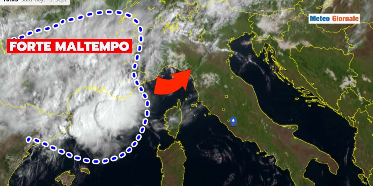 Meteo: ammasso di temporali, torna il MALTEMPO su queste regioni