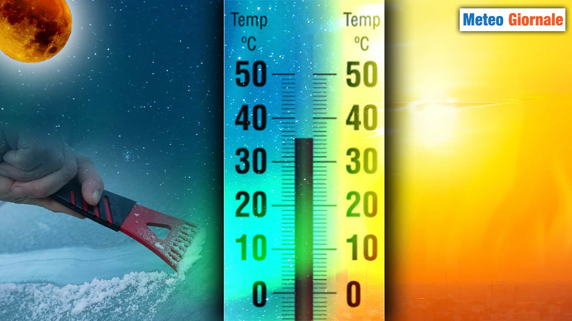 Meteo: Italia divisa tra Freddo notturno e Caldo Anomalo