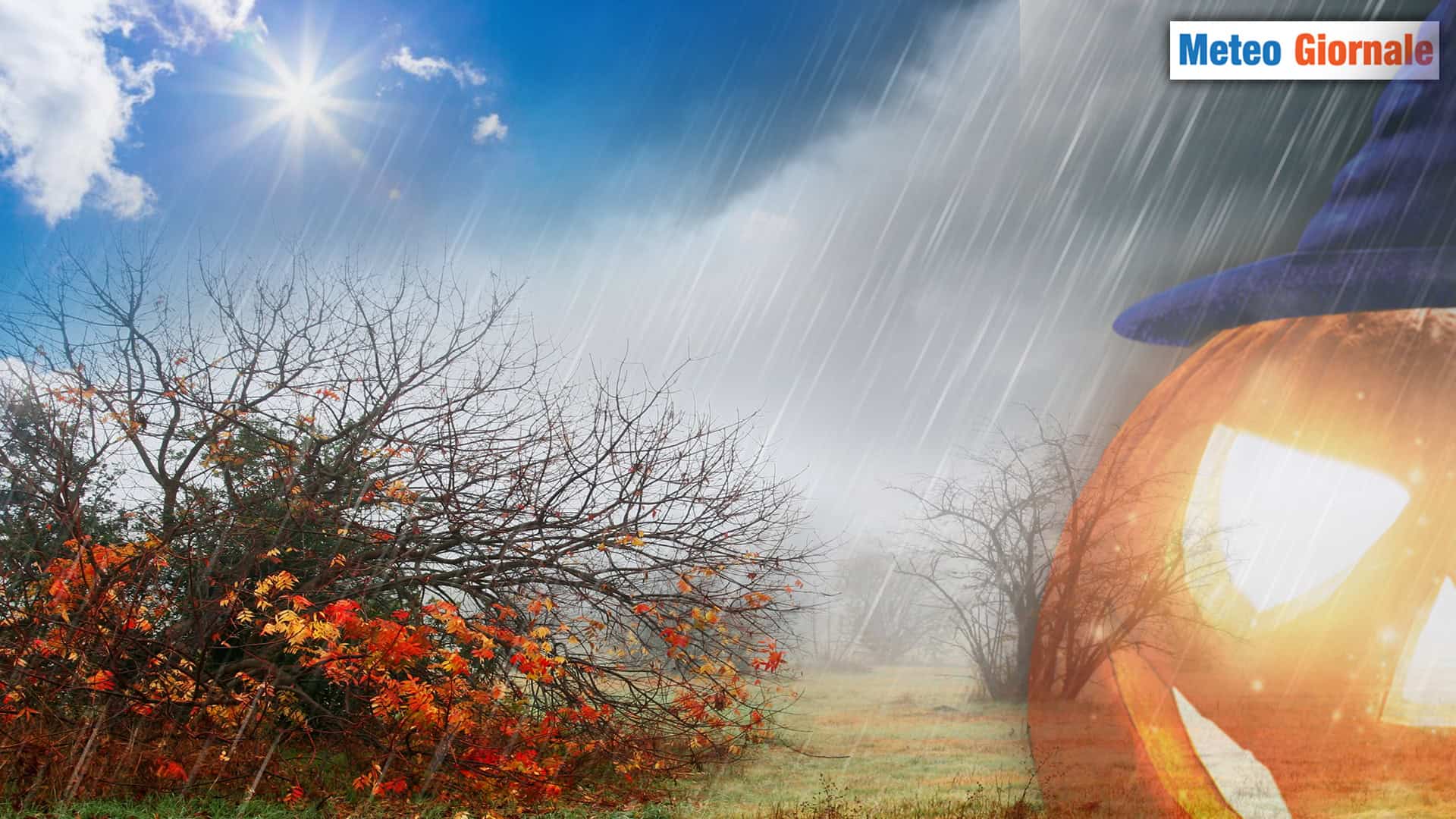 Meteo: Halloween e Weekend sotto Nubi e Piogge
