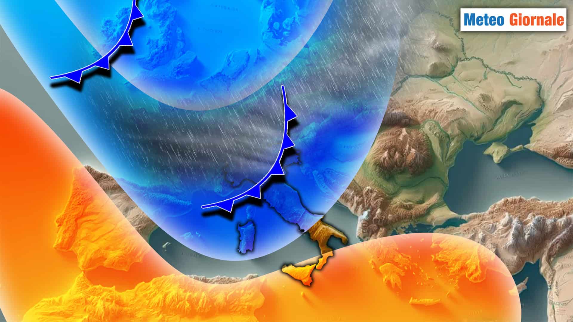 Meteo: Ottobre si chiude sotto la pioggia: perturbazioni in serie