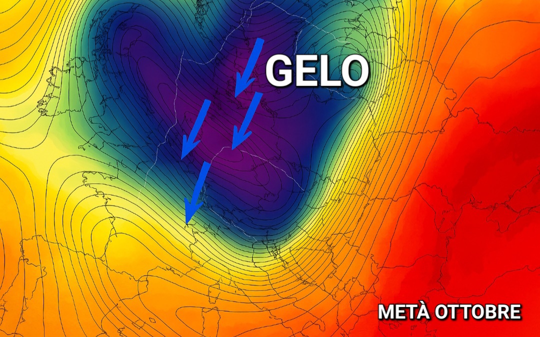 Irruzione fredda metà mese 