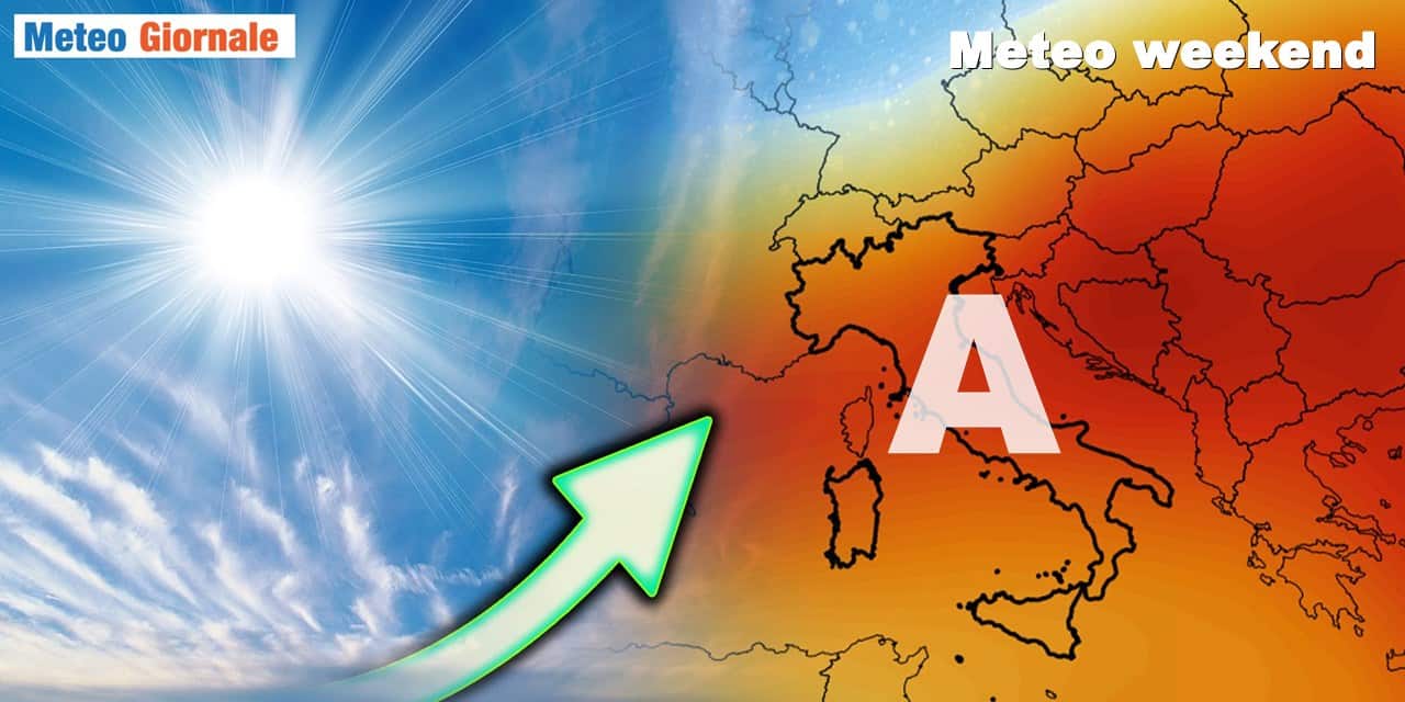 Weekend dominato dall’Alta Pressione, ecco meteo e temperature previste