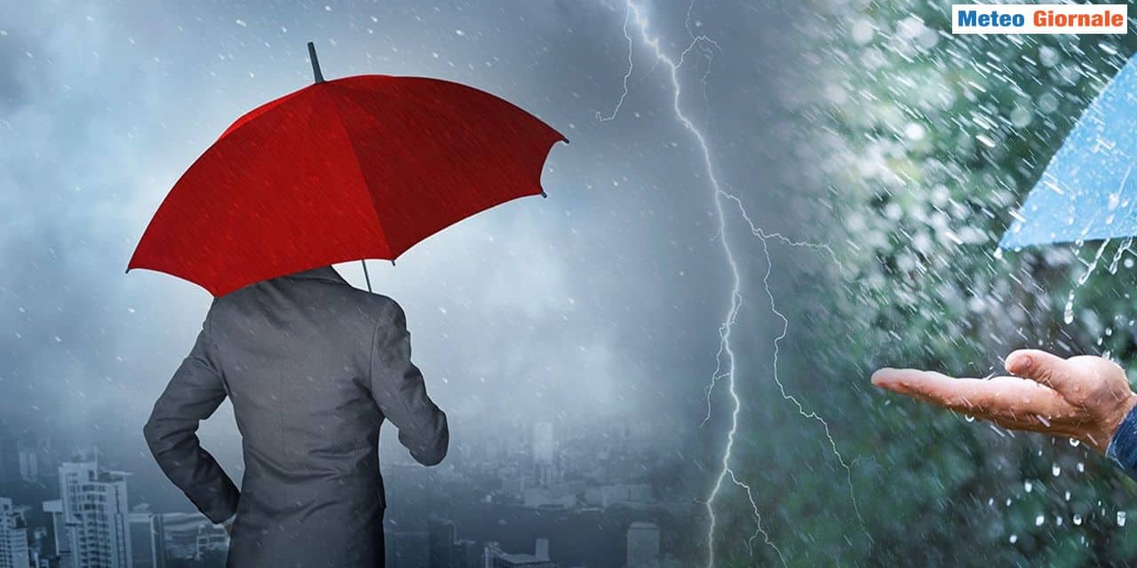 Meteo: sotto la pioggia fino ad Halloween, altro maltempo a seguire