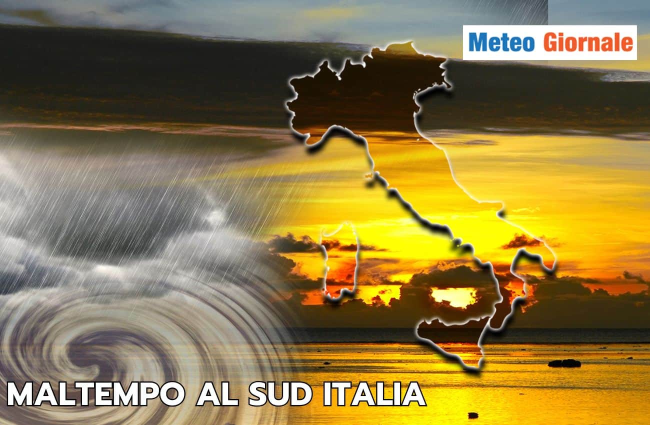 Il maltempo insiste al Centro-Sud, ecco le regioni colpite da piogge abbondanti