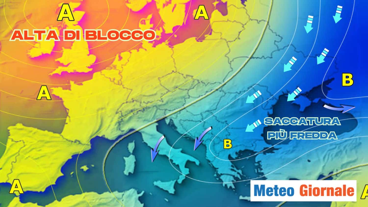 Instabilità e calo termico in ritardo, ma arriveranno. Ecco dove di più