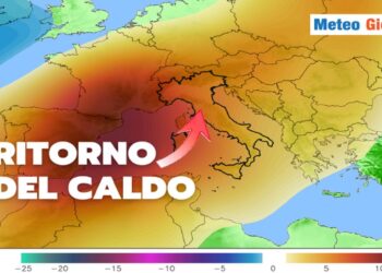 Ritorna il caldo africano