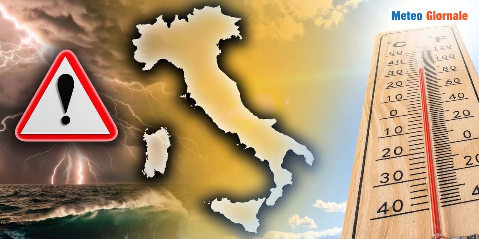 Meteo del fine settimana tra doppio PEGGIORAMENTO e CALDO a 30°C