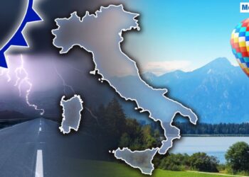 Fronte nel weekend, poi più sole e caldo