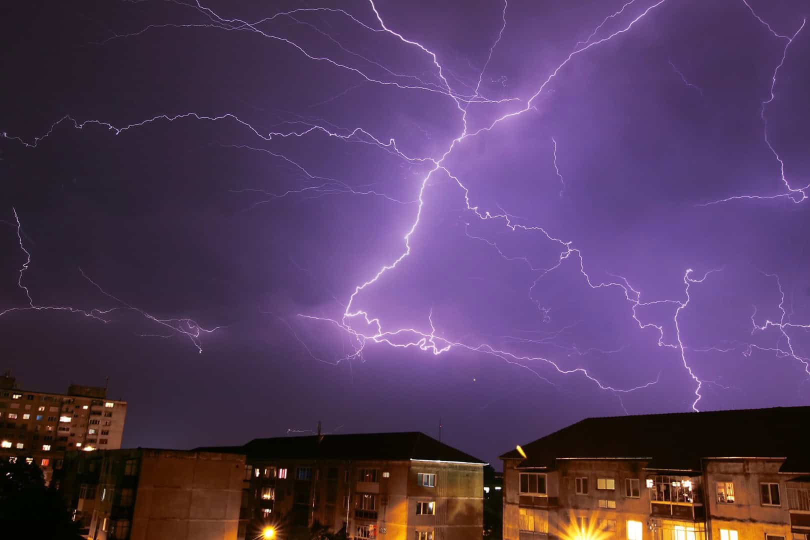 Nubifragio nella notte tra Massa, Carrara e la Versilia