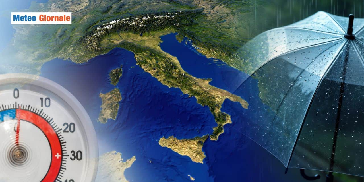 Meteo: maltempo e FREDDO Lunedì 27 su queste regioni
