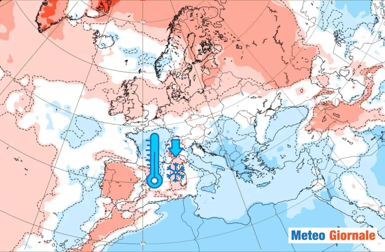 Tendenza Meteo: prossima settimana più stabile, ma FRESCA. Ecco quanto durerà