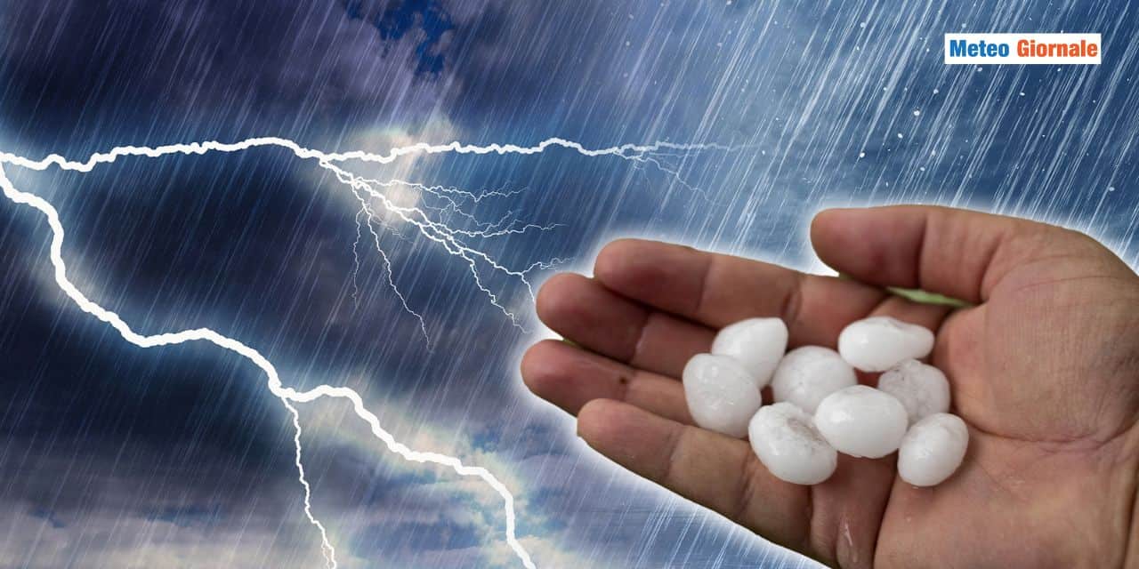 Meteo: Lazio e Roma, rischio nubifragi e GRANDINE nelle prossime ore