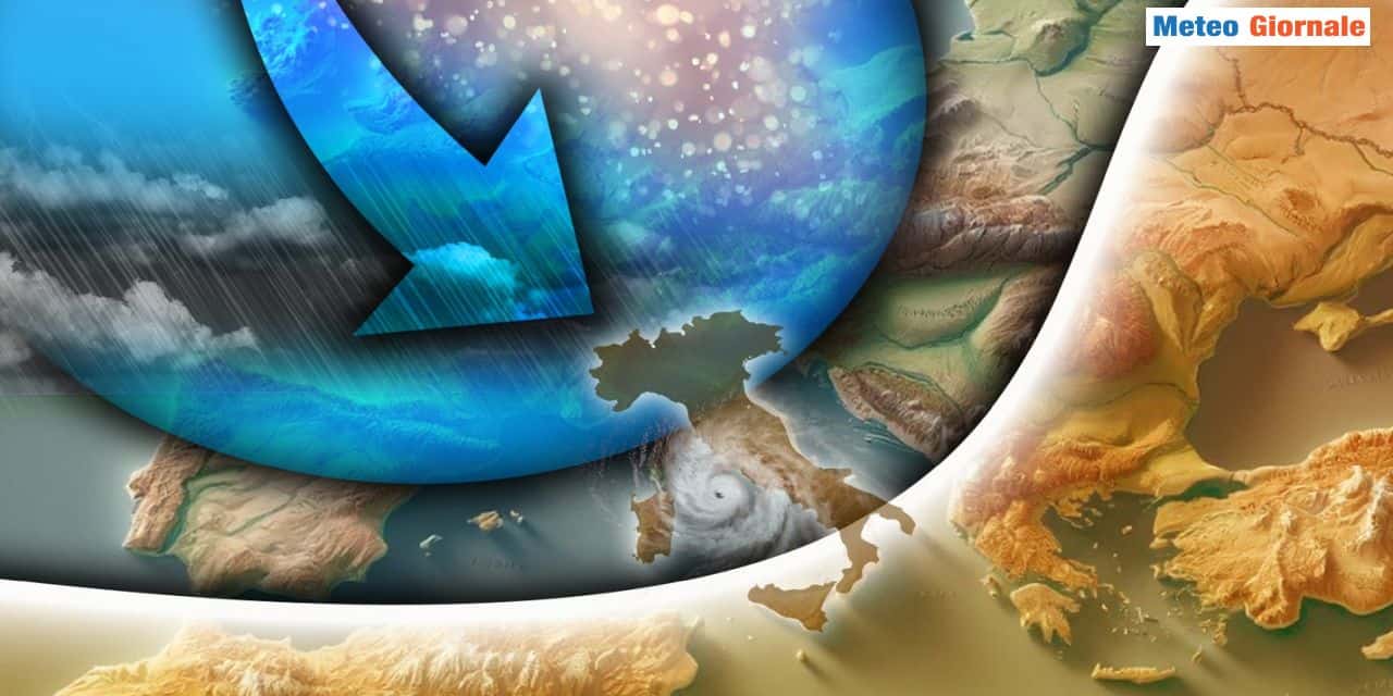 Meteo: chiusura di ottobre con nuovo intenso maltempo, ecco dove pioverà