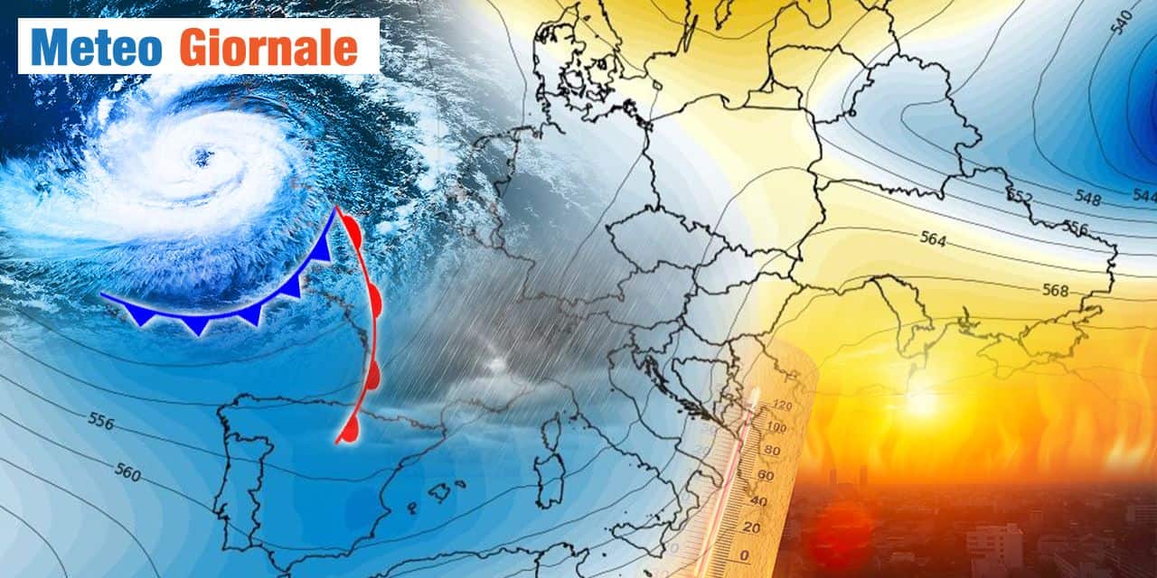 Il meteo si ribalta: due fronti Atlantici porteranno piogge su gran parte dell’Italia, vediamo DOVE